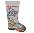 Gingerbread Village Stocking