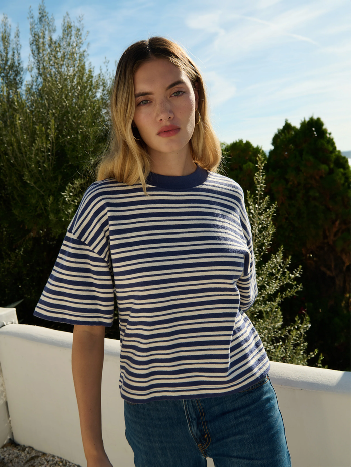 Gio Sweatshirt - Tossed Stripe