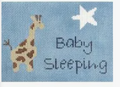 Giraffe- Baby Sleeping Sign