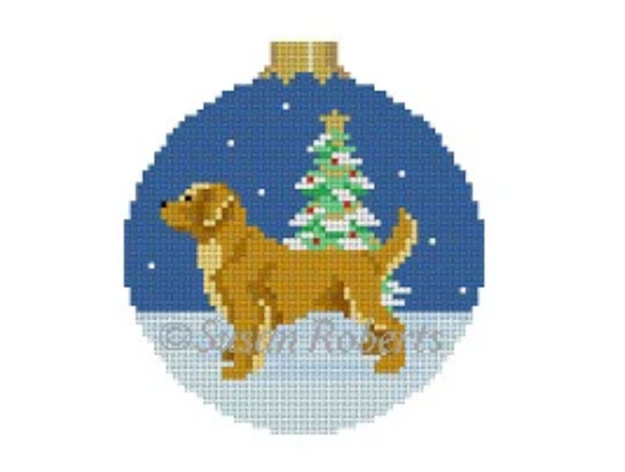 Golden Retriever Round