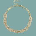 Golden Tab Necklace