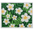 Green and White Flowers