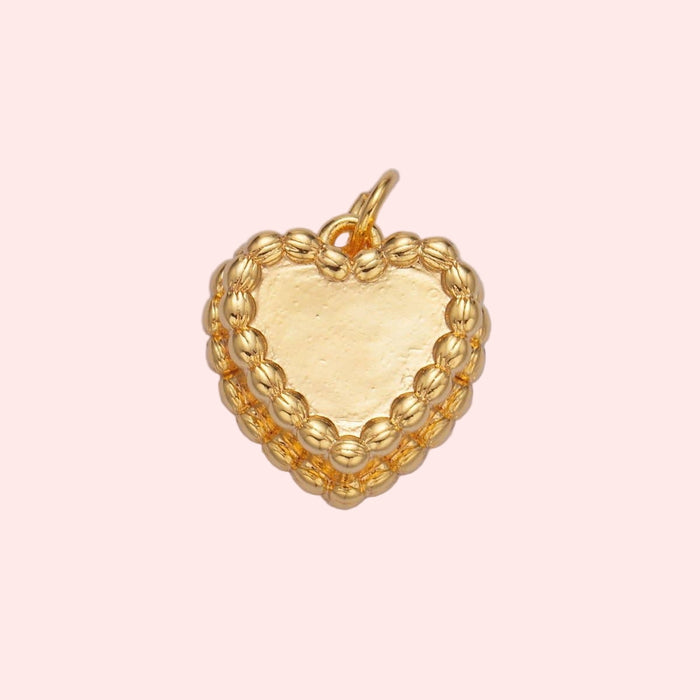 Heart Cake Charm