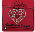 Heart Needleminder--Red