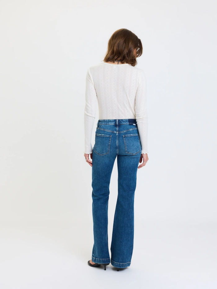 Heartbreaker Mid Rise Flare - Dusk