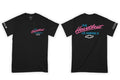Heat Wave Visual Chevrolet Heart Beat of America T-shirt Black.