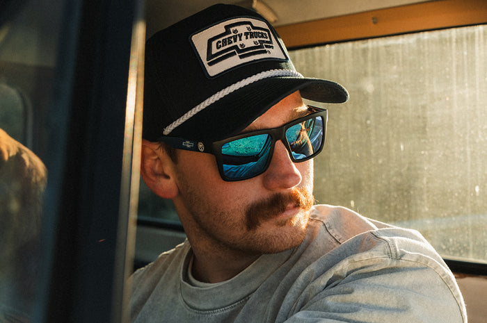 Heat Wave Chevy Trucks by ChevroletⓇ Hat - Navy