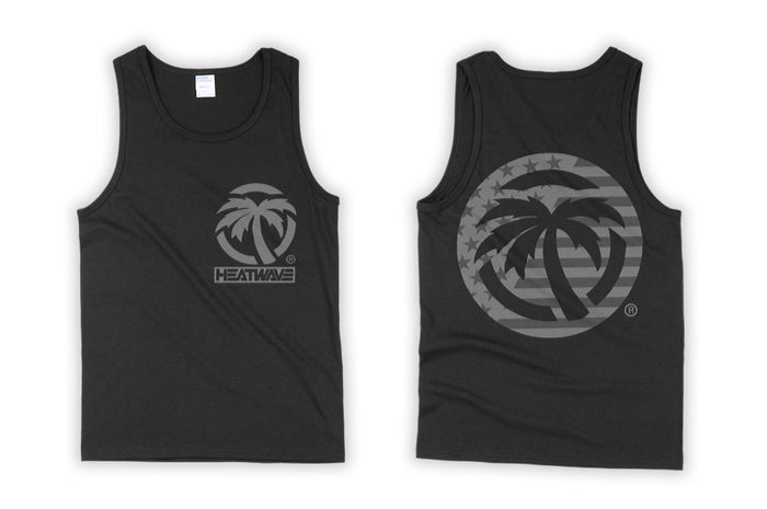 Heat Wave Visual Socom Tank Top with socom graphic.