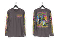 Front and back shots on a white background of the Heat Wave "Sorry Babe" LONG SLEEVE T-Shirt.