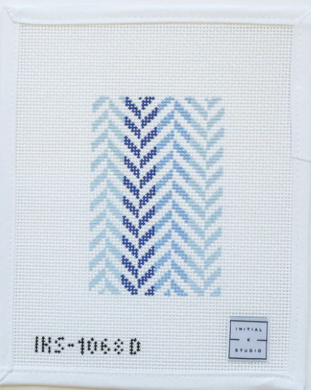 Herringbone Passport-Blue