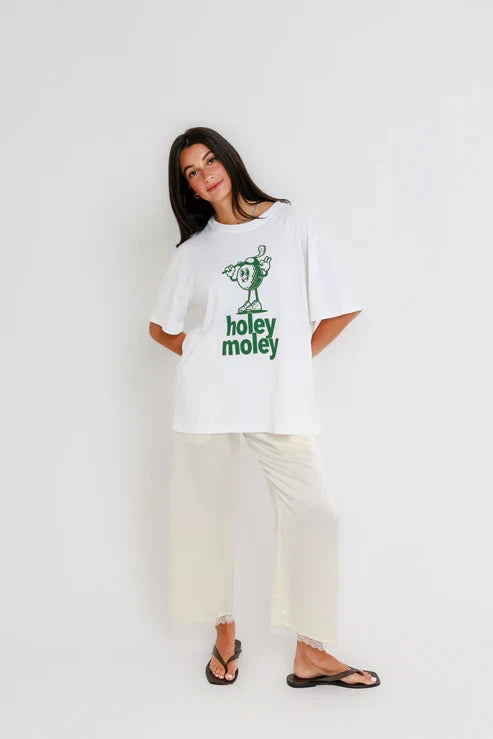 Holey Moley Oversized Boyfriend Tee
