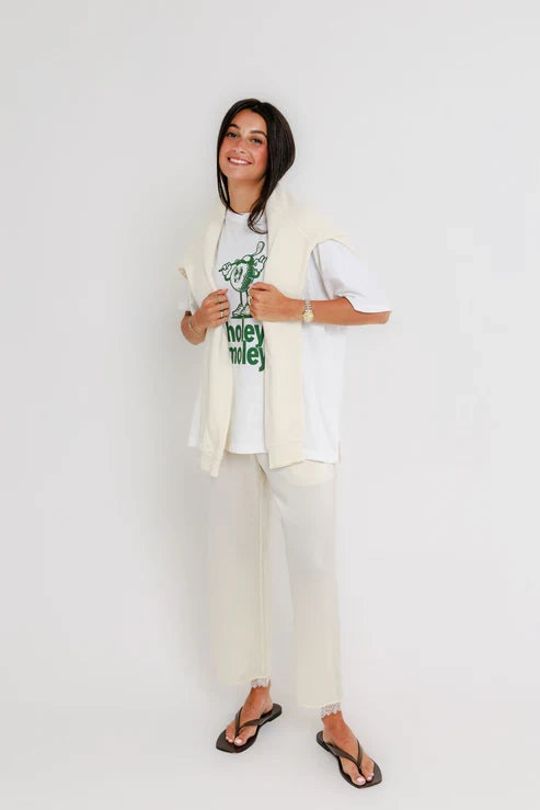 Holey Moley Oversized Boyfriend Tee