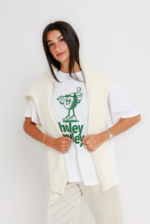 Holey Moley Oversized Boyfriend Tee