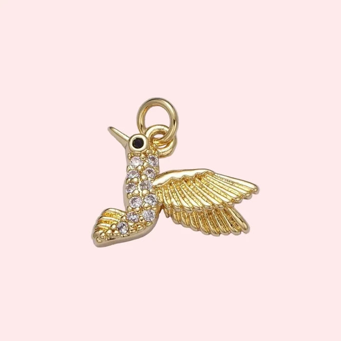 Hummingbird Charm