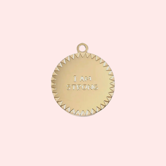 "I Am Strong" Charm