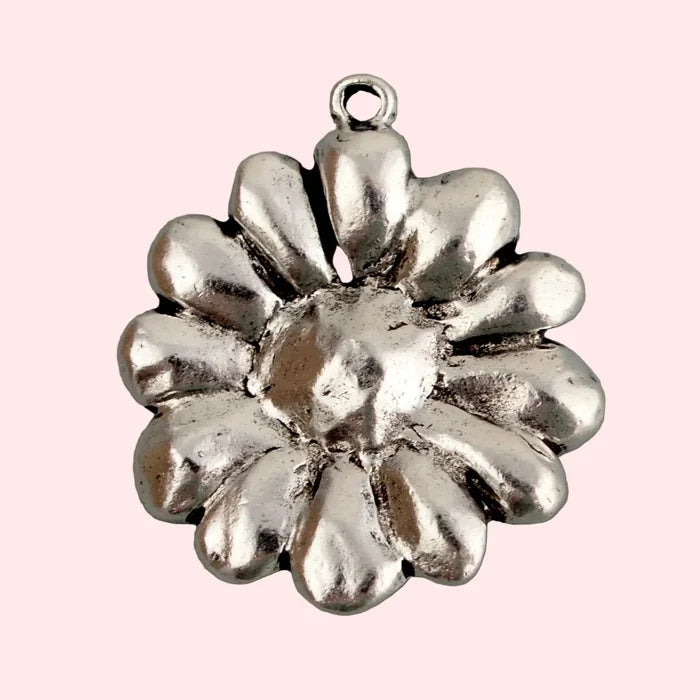 In Full Bloom Pendant - Silver