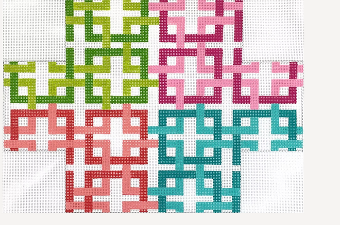 Interlocking Squares Brick