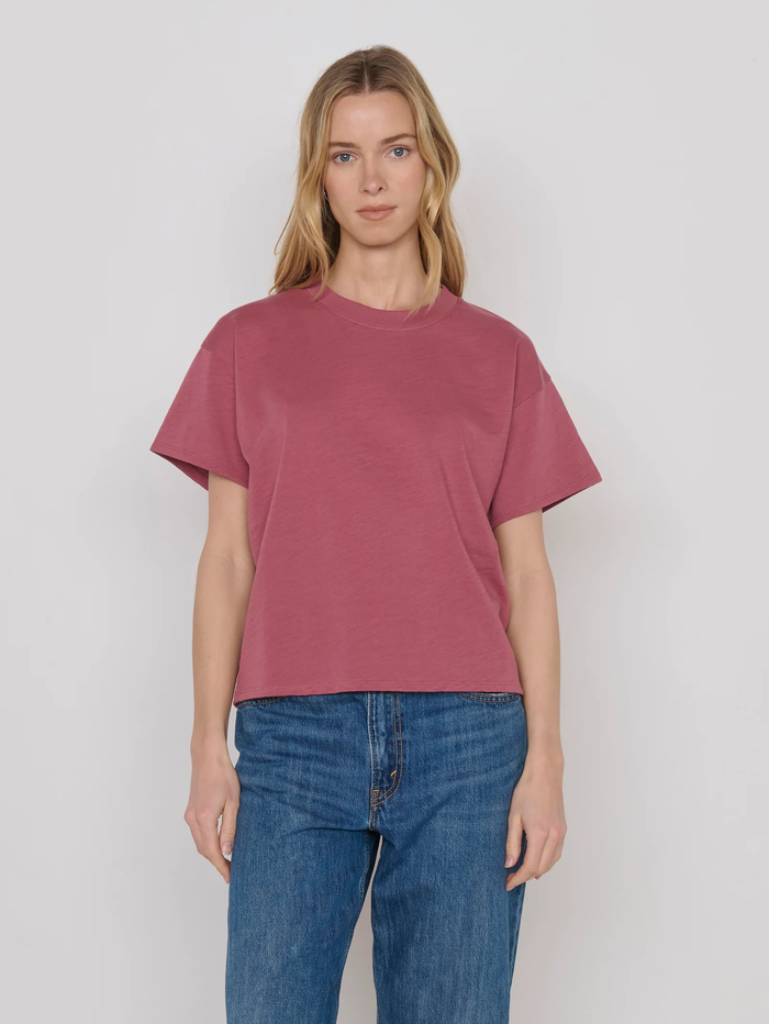 Jessa Boxy Crop Tee