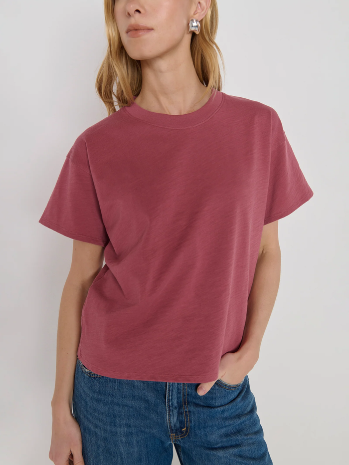 Jessa Boxy Crop Tee