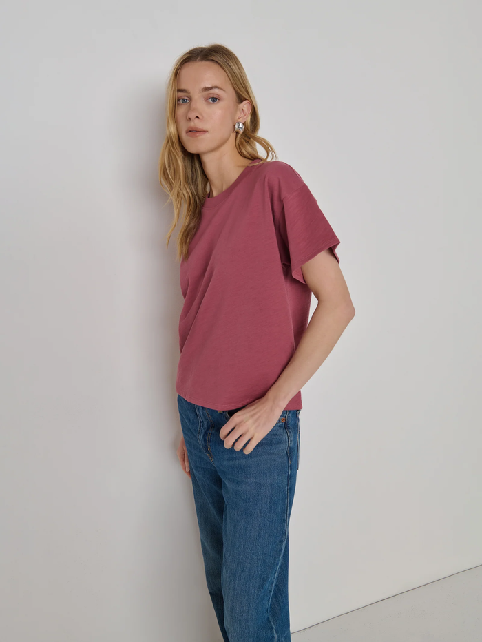 Jessa Boxy Crop Tee