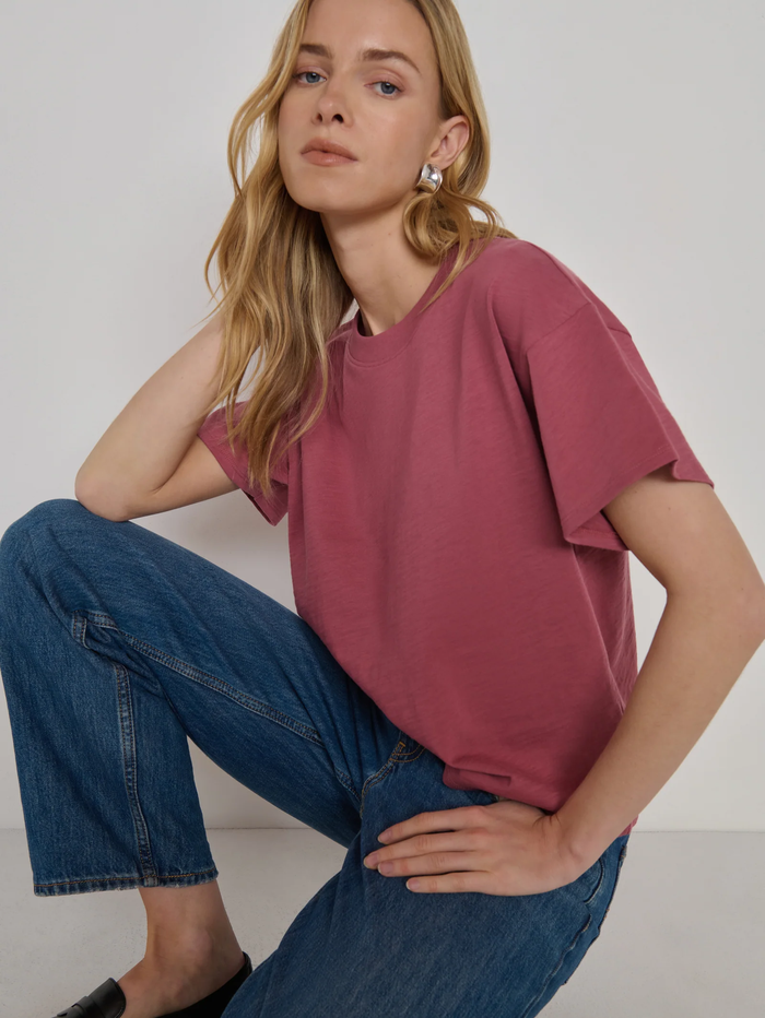 Jessa Boxy Crop Tee