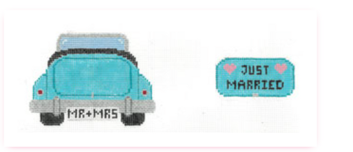 Just Married Gift Card Holder