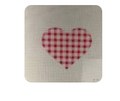 Kate Dickerson Mini Gingham Heart