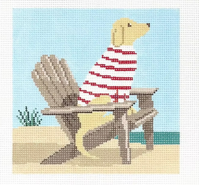 Keeping Watch Yellow Dog