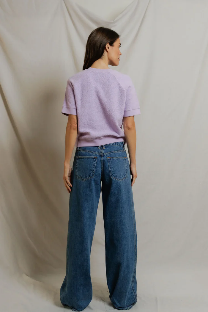 Kennedy Fleece Short Sleeve Sweatshirt