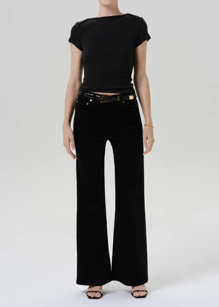 Kimberly 70's Flare Pant - Juniper Corduroy