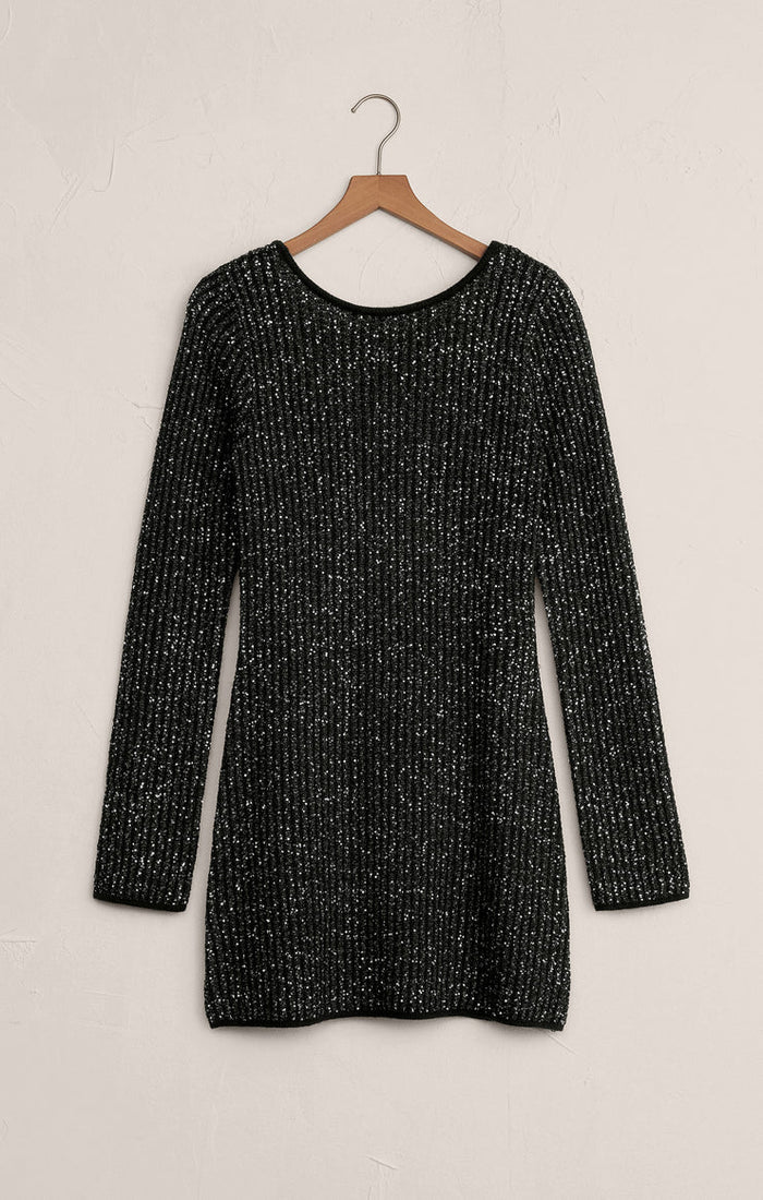 La Marca Sequin Mini Dress