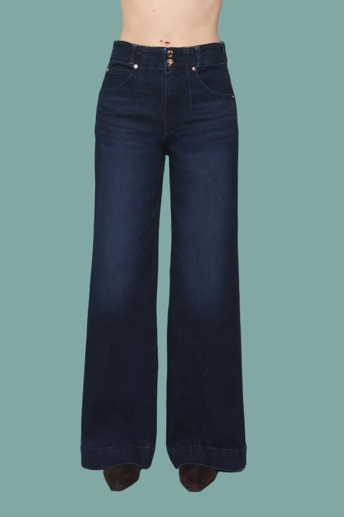 Lana High Rise Ultra Wide Leg - Starstruck