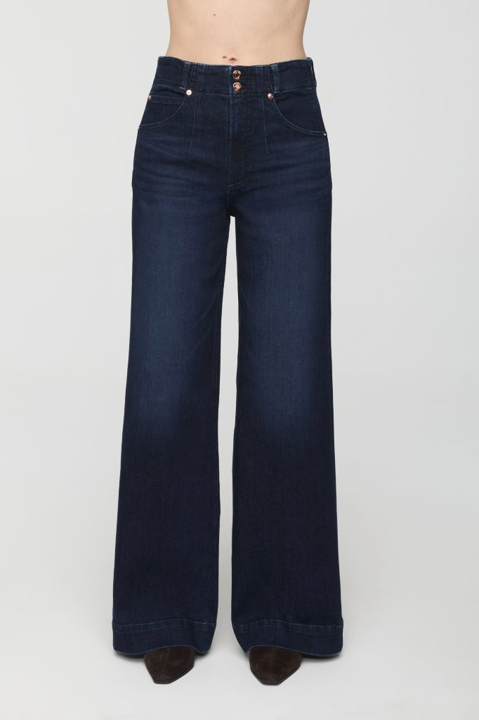 Lana High Rise Ultra Wide Leg - Starstruck
