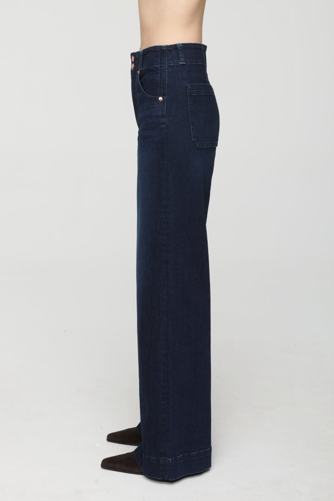 Lana High Rise Ultra Wide Leg - Starstruck