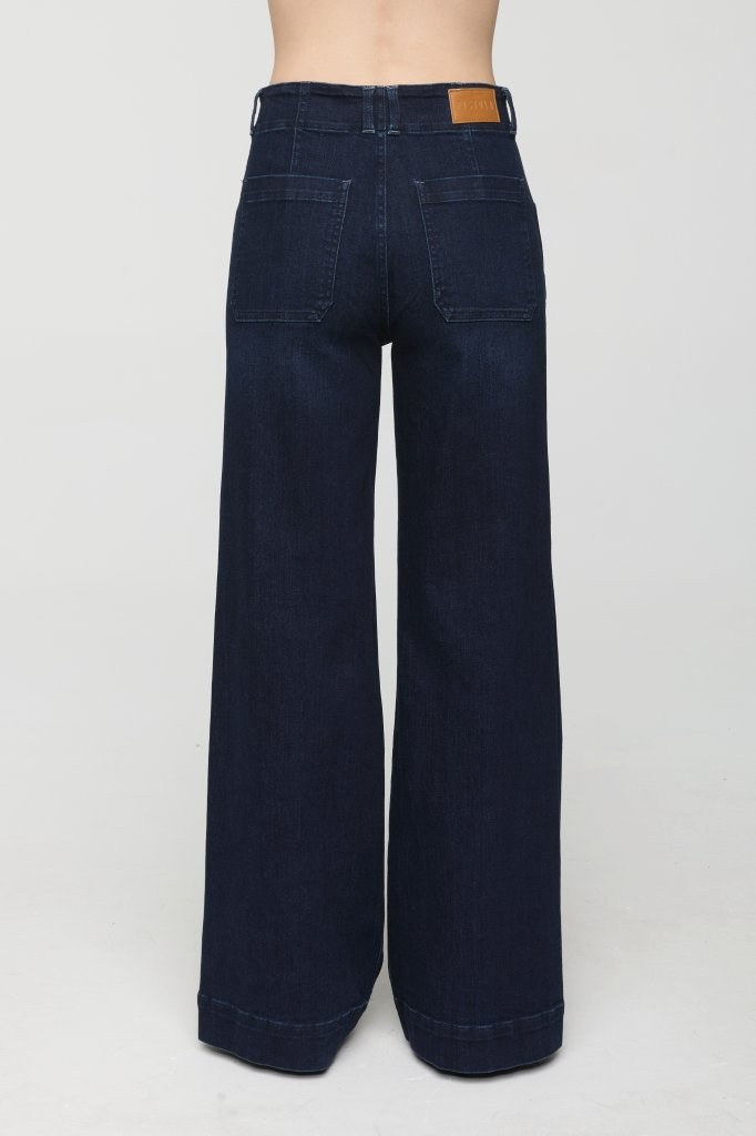 Lana High Rise Ultra Wide Leg - Starstruck