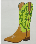 Large Green Cowboy Boot