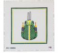 Large Green Tennis Bag