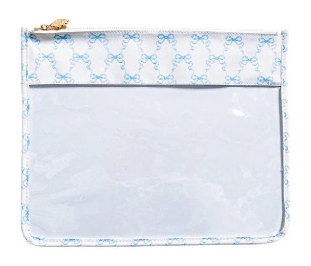 Large Hannah Bow Ribbon Trellis Project Bag
