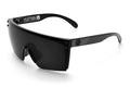 Heat Wave Visual Lazer Face Z87 Sunglasses with black frame, socom print arms and black lens.