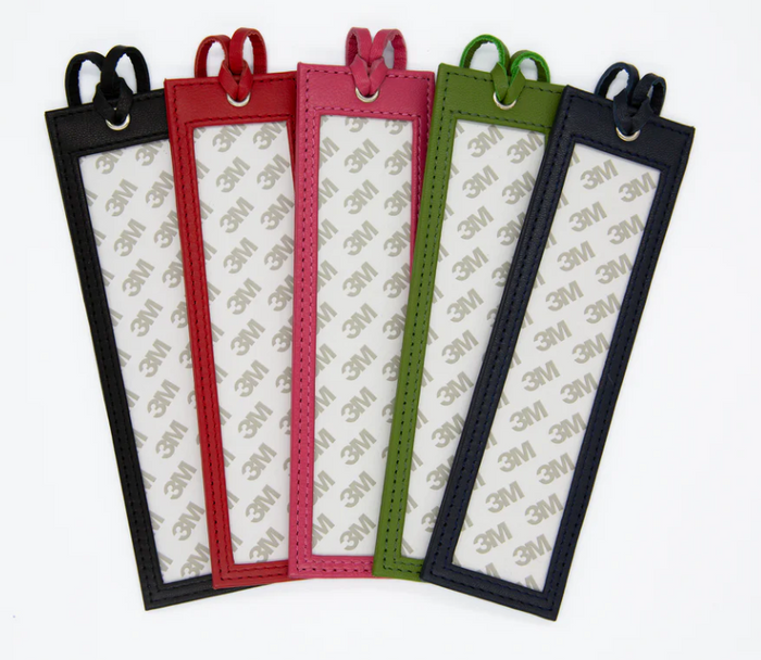 Leather Book Mark-Red
