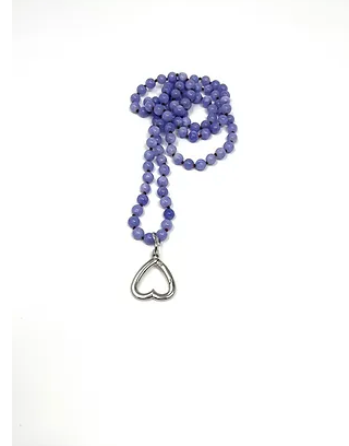 Light Lavendar-Gemstone Chatelaine