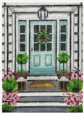 Light Teal Door