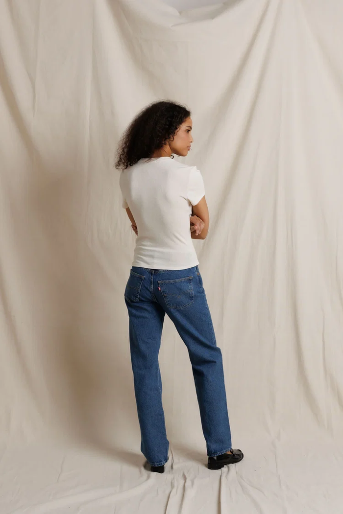 Lili Cashmere Rib Tee
