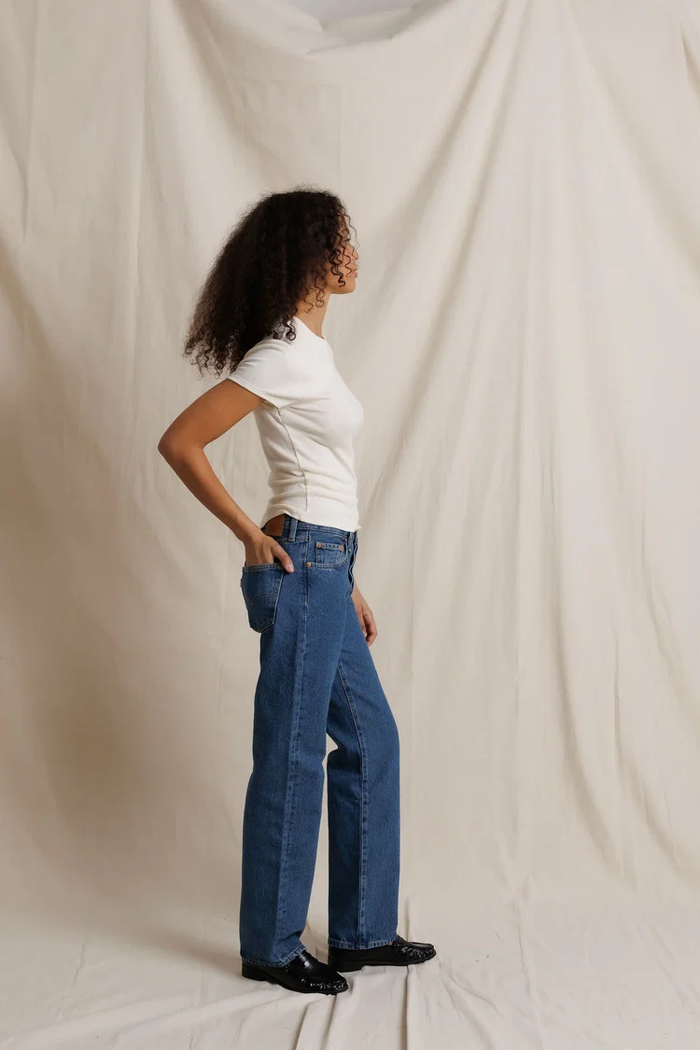 Lili Cashmere Rib Tee