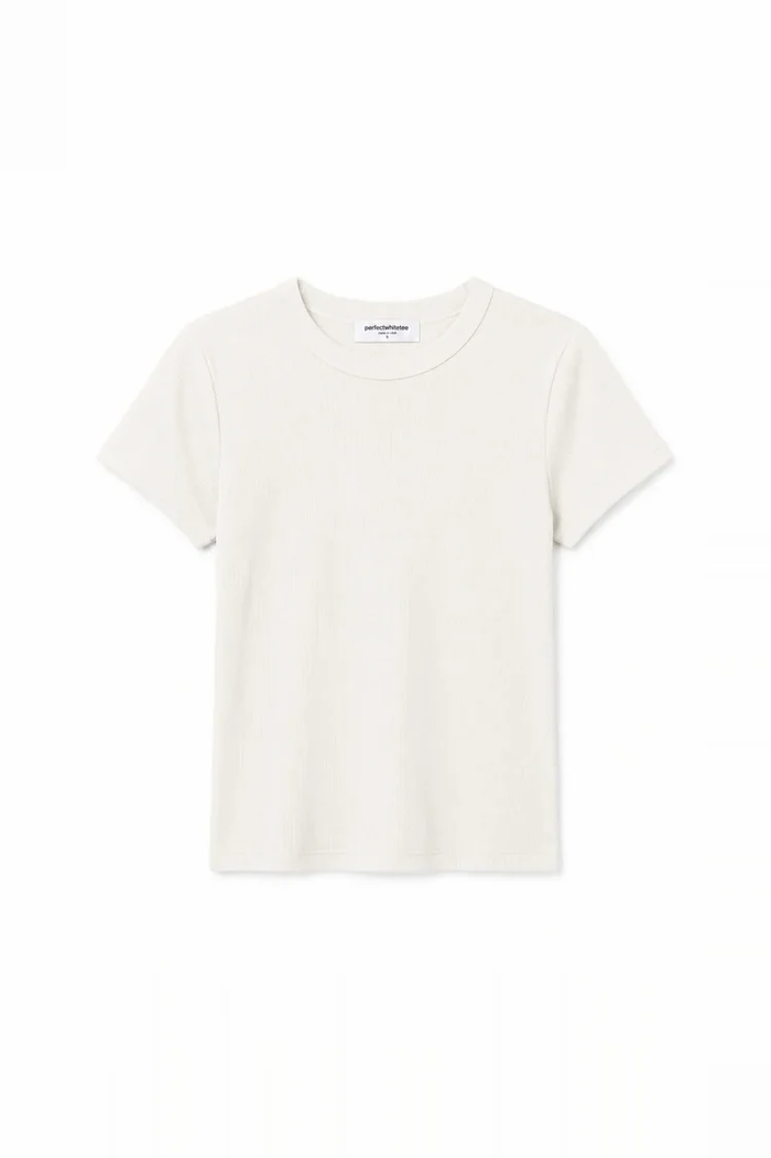 Lili Cashmere Rib Tee