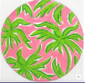 Lilly Inspired Palm Trees