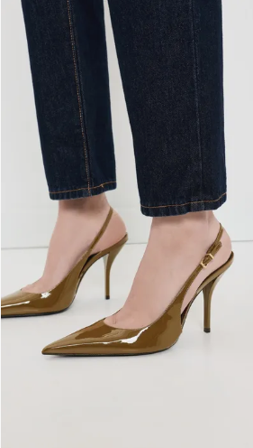 Liora Pump - Dried Olive