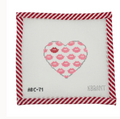 Lips and Kisses Heart-Pink