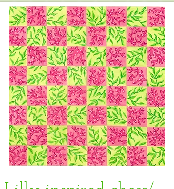 Llily Inspired Chess/Checkers Board