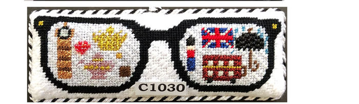 London Eyeglass Ornament